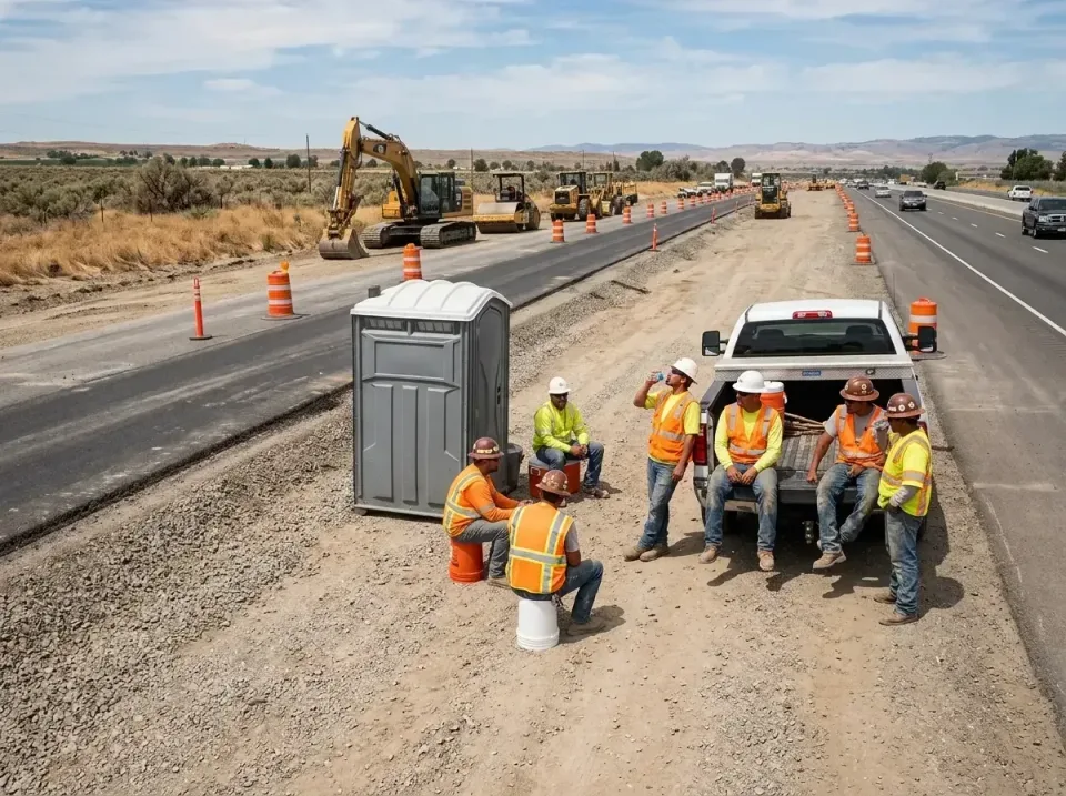 highway-road-construction-crew-007 — frequently asked questions, Porta Potty and Restroom Rentals in Albany, GA